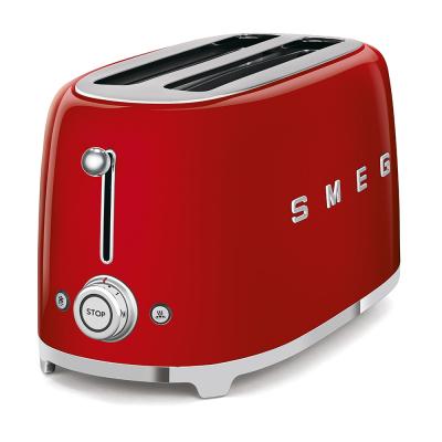 SMEG 50's Retro Style Aesthetic 4x2 Slice Toaster - TSF02RDUS