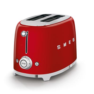 SMEG 50's Retro Style Aesthetic 2x2 Slice Toaster - TSF01RDUS