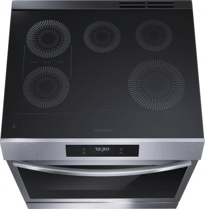 30" Frigidaire Gallery 6.2 Cu. Ft. Front Control Induction Range with Total Convection - GCFI306CBF
