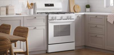 30" Frigidaire 5.1 Cu. Ft. Gas Range with Quick Boil - FCRG3062AW