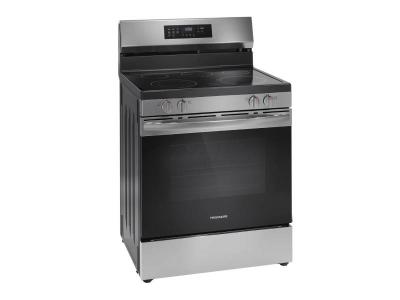 30" Frigidaire 5.3 Cu. Ft.  Electric Range with Air Fry - FCRE308CAS