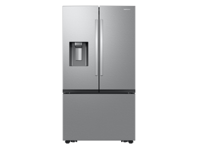 36" Samsung 3-Door French Door Counter Depth Refrigerator with External Ice and Water Dispenser in Stainless Steel - RF27CG5400SRAA