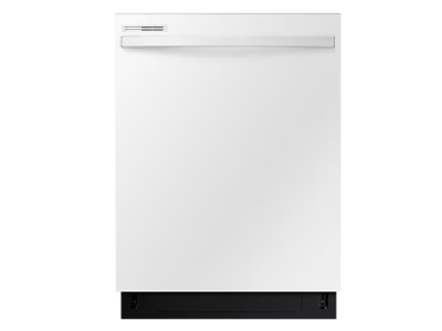 24" Samsung 53 dBA FingerPrint Resistant Dishwasher with Adjustable Rack - DW80CG4021WQAA