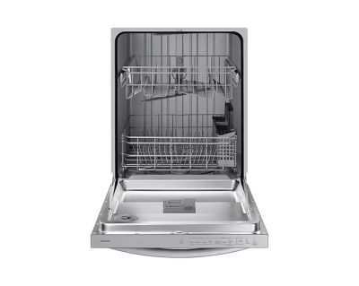 24" Samsung 53 dBA Fingerprint Resistant Dishwasher with Adjustable Rack - DW80CG4021SRAA