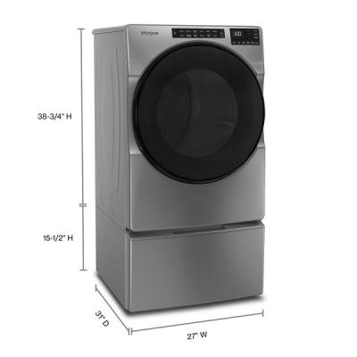 27" Whirlpool 7.4 Cu. Ft. Gas Wrinkle Shield Dryer - WGD5605MC