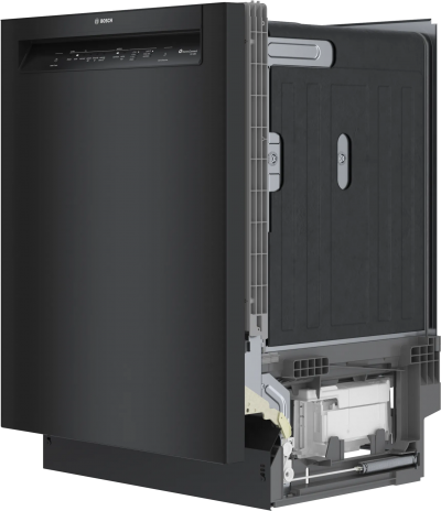 24" Bosch 100 Series 50 dBA Dishwasher in Black - SHE3AEM6N