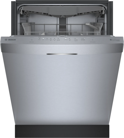 24" Bosch 300 Series 46 dBA Dishwasher with Standard 3rd Rack in Stainless Steel - SHS53CD5N
