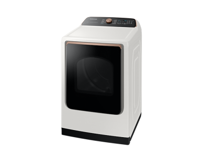 30" Samsung 7.4 cu.ft. 7300 Smart Top Load Dryer with Steam Sanitizebr - DVE55A7300E/AC