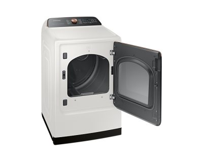 30" Samsung 7.4 cu.ft. 7300 Smart Top Load Dryer with Steam Sanitizebr - DVE55A7300E/AC
