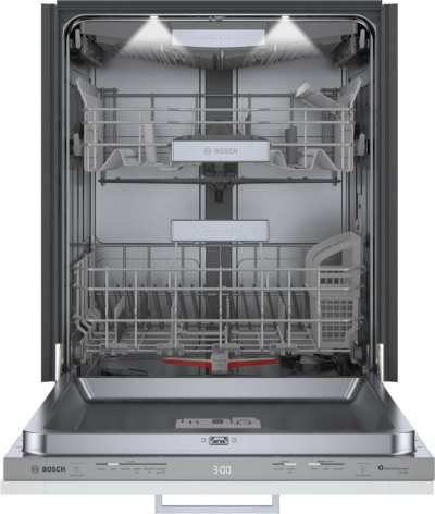 24" Bosch Benchmark Series 39 dBA Custom Panel Dishwasher - SHV9PCM3N
