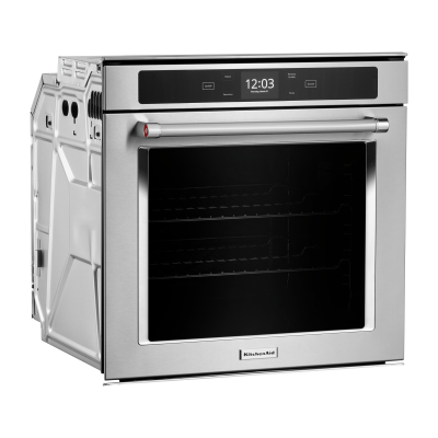 24" KitchenAid 2.90 Cu. Ft. Smart Single Wall Oven with True Convection  - YKOSC504PPS