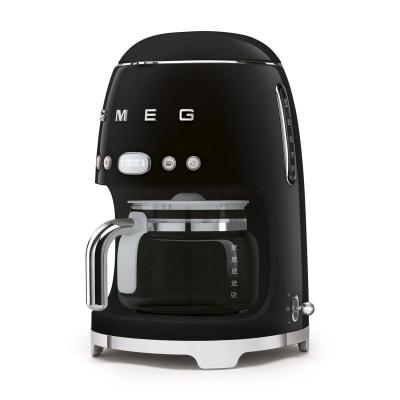 SMEG 50's Style Filter Coffee Machine In Black - DCF02BLUS