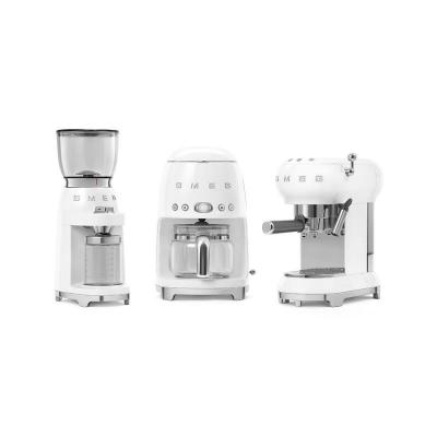 SMEG 50's Style Coffee Grinder In White - CGF01WHUS