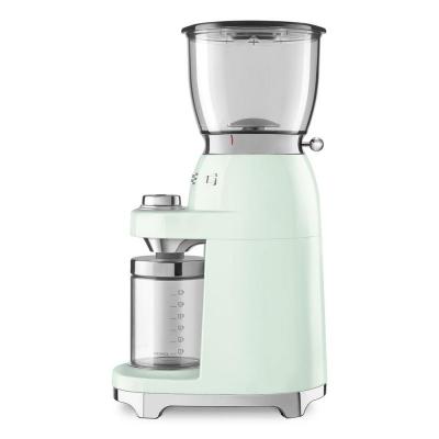 SMEG 50's Style Coffee Grinder In Pastel Green - CGF01PGUS