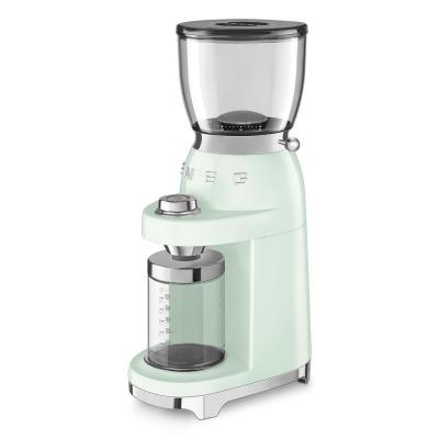 SMEG 50's Style Coffee Grinder In Pastel Green - CGF01PGUS