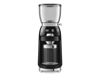 SMEG 50's Style Coffee Grinder In Black - CGF01BLUS