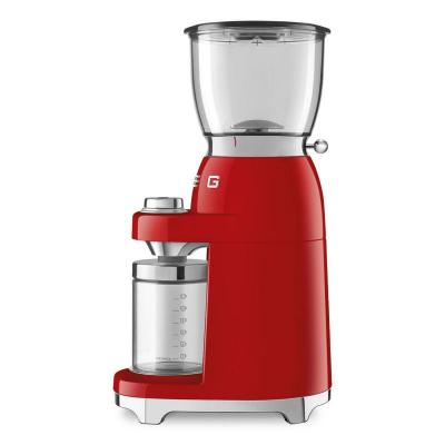 SMEG 50's Style Coffee Grinder In Red - CGF01RDUS