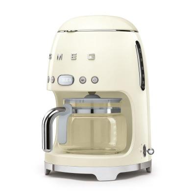 SMEG 50's Style Filter Coffee Machine In Cream Colour - DCF02CRUS
