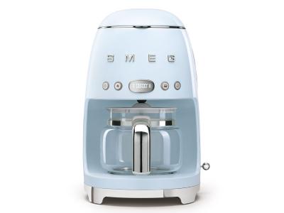 SMEG 50's Style Filter Coffee Machine In Pastel Blue - DCF02PBUS