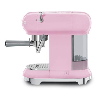 SMEG 50's Style Espresso Manual Coffee Machine In Pink - ECF01PKUS