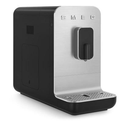 SMEG 50's Style Espresso Automatic Coffee Machine In Black - BCC01BLMUS