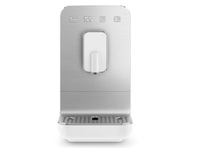 SMEG 50's Style Espresso Automatic Coffee Machine In White - BCC01WHMUS