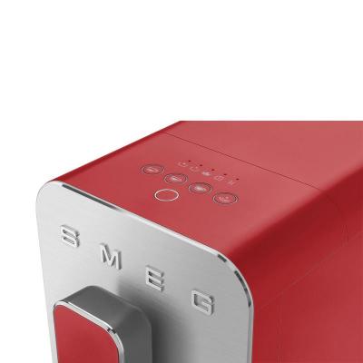 SMEG 50's Style Espresso Automatic Coffee Machine In Red - BCC02RDMUS