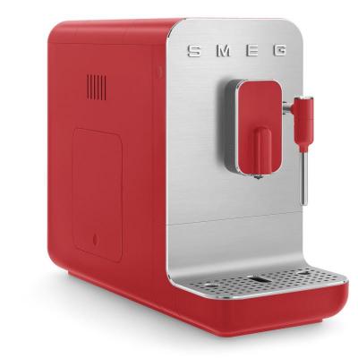 SMEG 50's Style Espresso Automatic Coffee Machine In Red - BCC02RDMUS