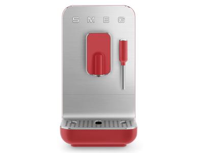 SMEG 50's Style Espresso Automatic Coffee Machine In Red - BCC02RDMUS