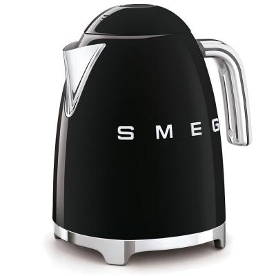 SMEG 50's Style Kettle In Glossy Black - KLF03BLUS
