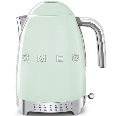 SMEG 50's Style Kettle With Plastic Button In Pastel Green - KLF04PGUS