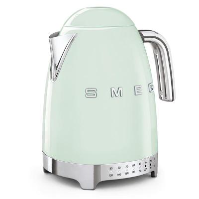 SMEG 50's Style Kettle With Plastic Button In Pastel Green - KLF04PGUS