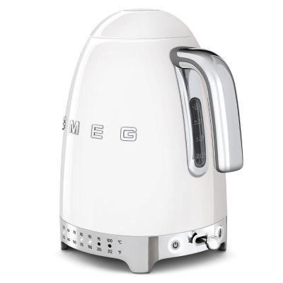 SMEG 50's Style Kettle With Plastic Button In White - KLF04WHUS