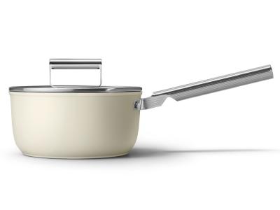 SMEG 50's Style Saucepan With 20 Inch Diameter In Cream - CKFS2011CRM