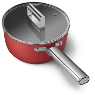SMEG 50's Style Saucepan With 20 Inch Diameter In Red - CKFS2011RDM