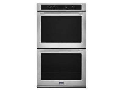 27" Maytag 8.6 Cu. Ft. Double Wall Oven With True Convection - MEW9627FZ