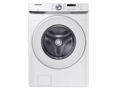 27" Samsung Front Load Washer and Electric Dryer and Stacking Kit - SKK-8K-WF45T6000AW-DVE45T6005W