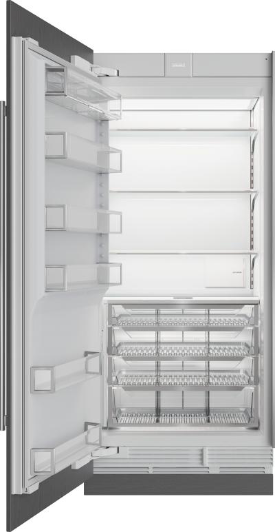 36" SubZero 21.4 Cu. Ft. Left-Hinge Designer Column Refrigerator in Panel Ready - DEC3650R/L