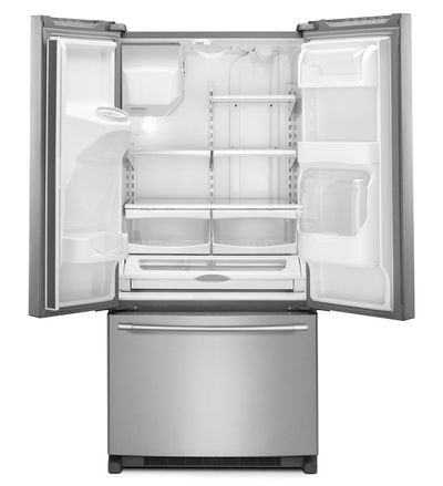 33" Maytag 22 Cu. Ft. French Door Refrigerator With Beverage Chiller Compartment - MFI2269FRZ