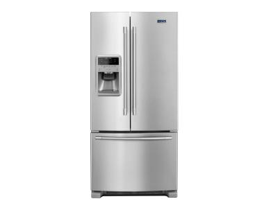 33" Maytag 22 Cu. Ft. French Door Refrigerator with Beverage Chiller Compartment MFI2269FRZ