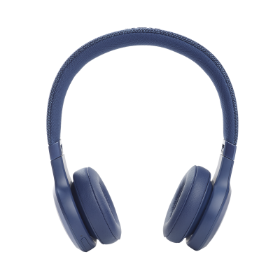 JBL Wireless On-Ear Noise Cancelling Headphones in Blue  - JBLLIVE460NCBLUAM