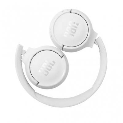 JBL Wireless On-Ear Headphones in White - Tune 510BT (W)