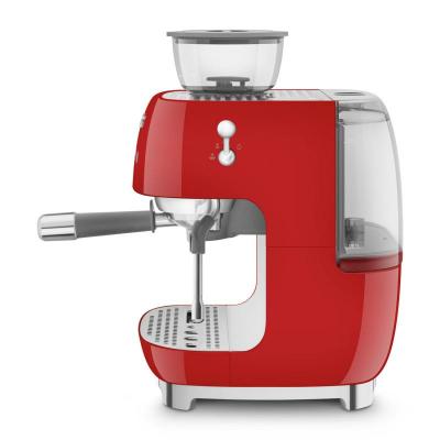 SMEG Retro Style Espresso Manual Coffee Machine in Red - EGF03RDUS