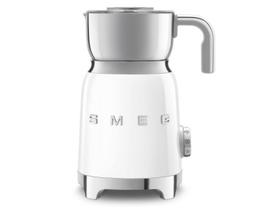 SMEG 50's Retro-Style Milk Frother in White - MFF11WHUS