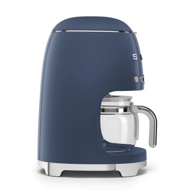 SMEG 50's Style Coffee Machine in Navy Blue - DCF02NBUS