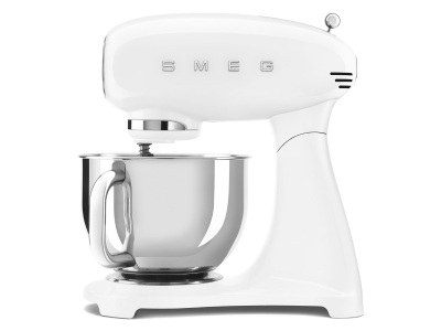 SMEG 50's Style Stand Mixer in White - SMF03WHUS