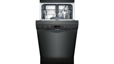 18" Bosch Full Console Dishwasher In Black - SPE53U56UC