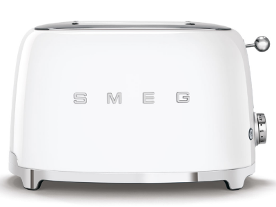 SMEG 50's Style Toaster in White - TSF01WHUS