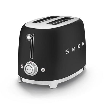 SMEG 50's Style Toaster in Black - TSF01BLMUS