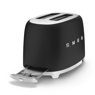 SMEG 50's Style Toaster in Black - TSF01BLMUS